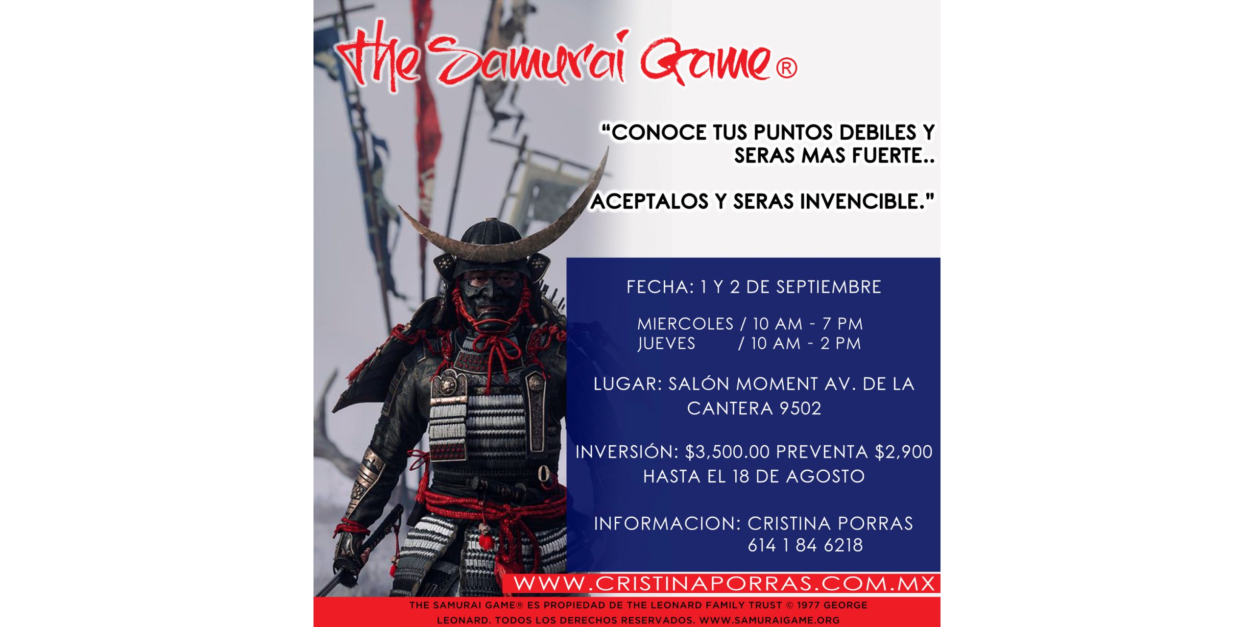 The Samurai Game en Chihuahua